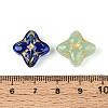 Baking Paint Transparent Glass Beads DGLA-N018-21-3