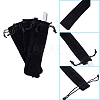 Rectangle Velvet Pouches X-TP-WH0005-01-4