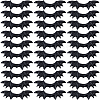 Gorgecraft 40Pcs Imitation Leather Evil Wings Ornament Accessories DIY-GF0008-82B-1