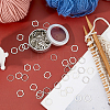 100Pcs Alloy Linking Rings FIND-HS0002-67P-4