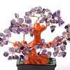 Natural Amethyst Chips Money Tree Bonsai Display Decorations DJEW-B007-08D-2