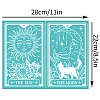 Self-Adhesive Silk Screen Printing Stencil DIY-WH0338-154-2