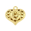 Hollow Brass Pendants for Valentine's Day KK-M289-03G-G-1