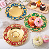 1Pc Iron Flat Round Display Panel for Fragrance Activity AJEW-MB0001-13A-7