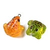 Luminous Transparent Resin Pendants RESI-F077-01P-3