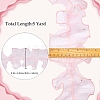 5 Yards Pleated Organza Ribbon OCOR-GF0002-33A-7
