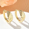 Brass Hoop Earrings KK-CBA30C7-32G-1