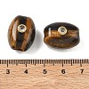 Natural Tiger Eye European Beads GG-CBA105B-02H-G-3