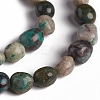 Natural Chrysocolla Beads Strands G-D0002-D70-3
