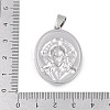 304 Stainless Steel Pendants STAS-M103-01AS-03-3
