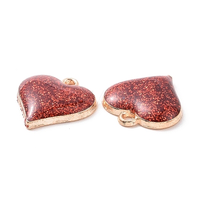 Alloy Enamel Pendants PALLOY-D015-03B-1