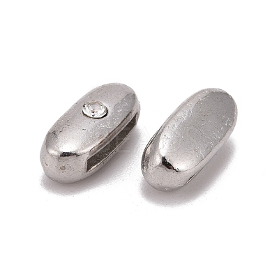 Letter Slider Beads for Watch Band Bracelet Making ALRI-O012-I-NR-1