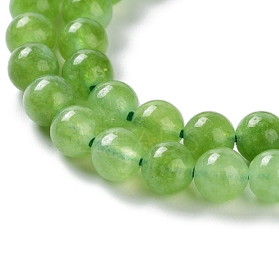 Dyed Natural Malaysia Jade Beads Strands G-G021-02A-04-1