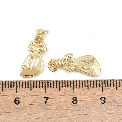 Brass Pendants KK-B157-13G-1