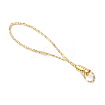 Polyester Metallic Thread for Making Mobile Straps AJEW-JB01374-01-1