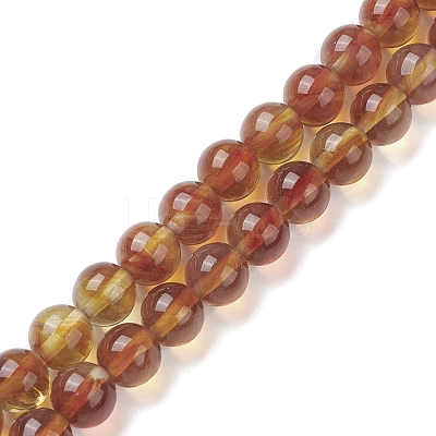 Handmade Lampwork Beads Strands LAMP-D072-A-06-1