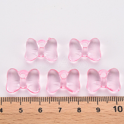 Transparent Acrylic Pendants TACR-T024-02BA-903-1