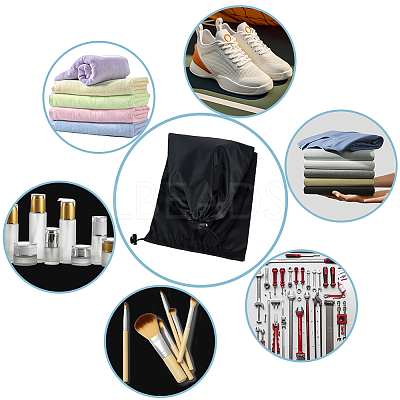Oxford Cloth Drawstring Pouches with Cord ABAG-WH0039-63A-1