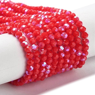 Opaque Glass Beads Strands EGLA-A035-P3mm-L03-1