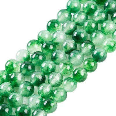 Natural Malaysia Jade Beads Strands G-A146-8mm-C19-1