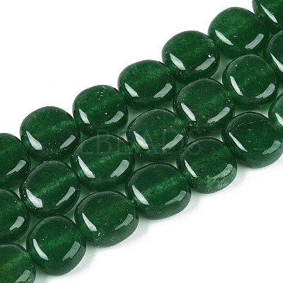 Natural White Jade Beads Strands G-N354-01A-06-1
