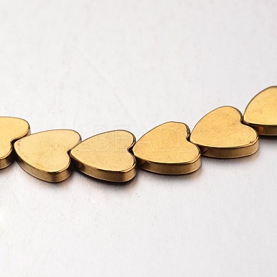 Electroplate Non-magnetic Synthetic Hematite Bead Strands G-F300-23E-03-1