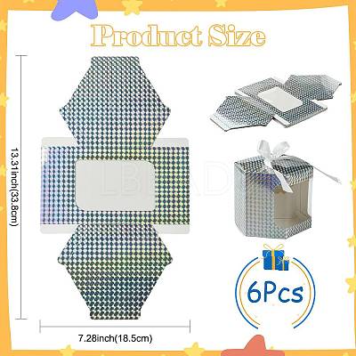 Hexagon Laser Window Paper Gift Boxes CON-FZC0002-001A-02-1
