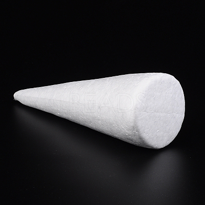 Cone Modelling Polystyrene Foam DIY Decoration Crafts DJEW-M005-10-1