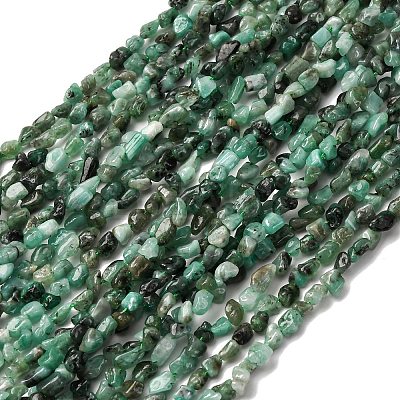 Natural Emerald Beads Strands X-G-I389-A41-1