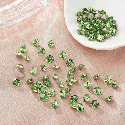 Preciosa&reg MAXIMA Crystal Round Stones Y-PRC-RBSS10-50520-1