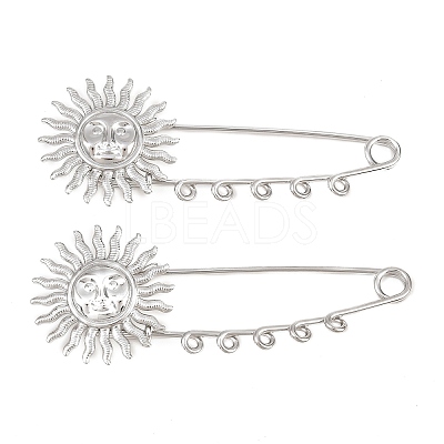 Sun 304 Stainless Steel Safety Pins Brooch Findings SA-CBA098D-13E-P-1
