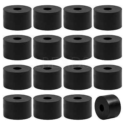 20Pcs Synthetic Rubber Shock Absorber AJEW-CO0001-03-1