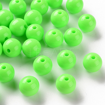 Opaque Acrylic Beads X-MACR-S370-C12mm-A30-1