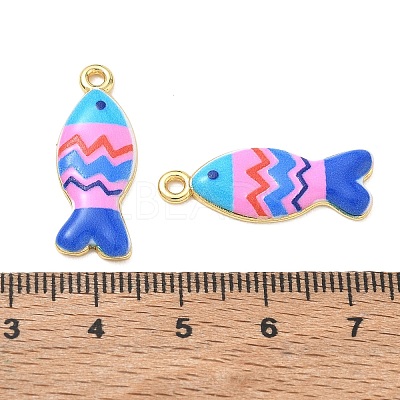 Printed Brass Pendants KK-CBA42CA-06G-01-1