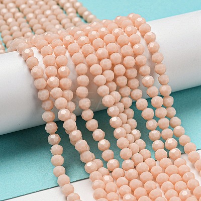 Opaque Glass Beads Stands EGLA-A035-P4mm-D05-1