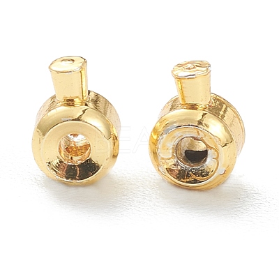 Brass Crimp Beads X-KK-F826-03G-1