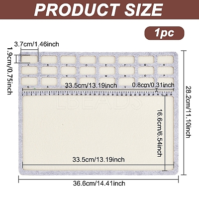 Felt Bead Design Boards TOOL-WH0002-66-1