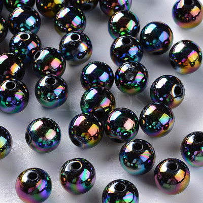 Opaque Acrylic Beads MACR-S370-D10mm-S002-1