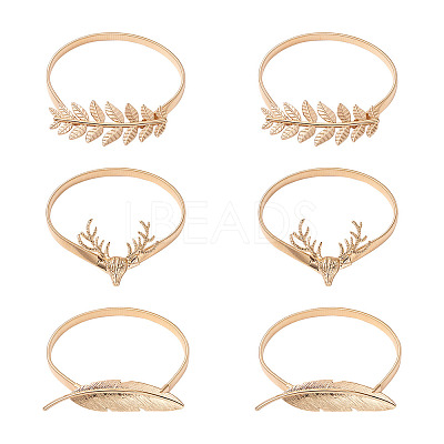3 Style Curtain Tieback AJEW-CF0001-02LG-1