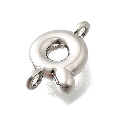 Brass Connector Charms KK-P295-01P-Q-1