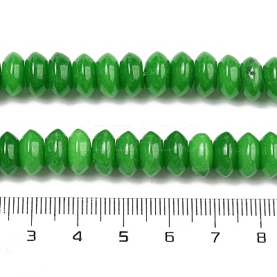 Dyed Natural Malaysia Jade Beads Strands G-P559-A16-02-1