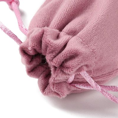 Velvet Jewelry Drawstring Storage Pouches ABAG-P013-02A-06-1