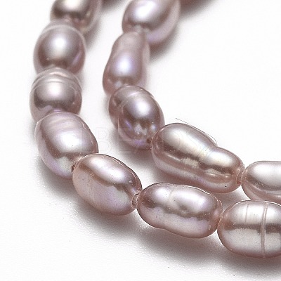 Natural Cultured Freshwater Pearl Beads Strands PEAR-J006-03B-1