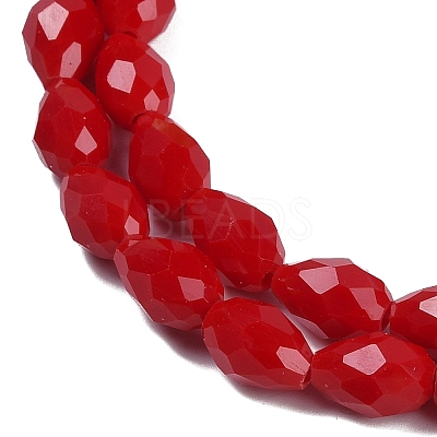Opaque Solid Color Beads Strands EGLA-N013-P4mm-D07-1
