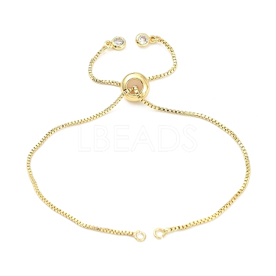 Rack Plating Brass Chain Bracelet Making X-KK-A142-017G-1
