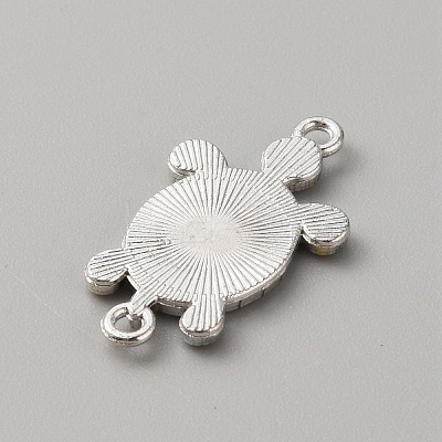 Alloy Enamel Connector Charms ENAM-WH0061-47G-1