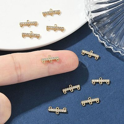 SHEGRACE Brass Micro Pave Pave Cubic Zirconia Chandelier Components Links XGRQ3D792-498G-1