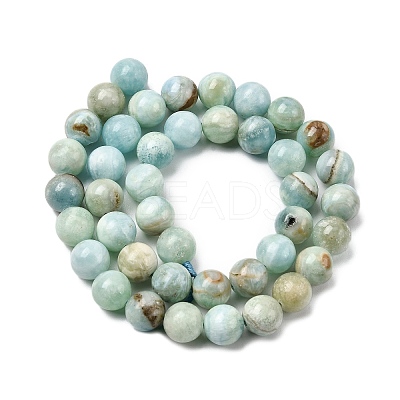Natural Hemimorphite Beads Strands G-D352-A01-9mm-1