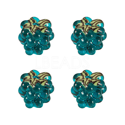 4Pcs Handmade Lampwork Beads LAMP-TA0002-24C-1
