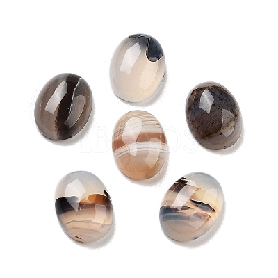 Natural Dendritic Agate Cabochons G-G145-01B-57-1